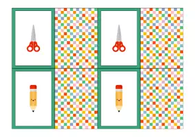 Aperçu - Jeux - Le memory de l'école - Page 1
