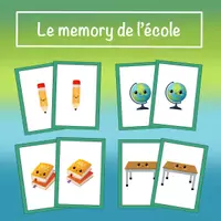 Aperçu - Jeux - Le memory de l'école - Page de couverture