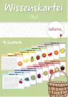 Vorschau - Text - Materialpaket: Obst & Gemüse - Seite 1