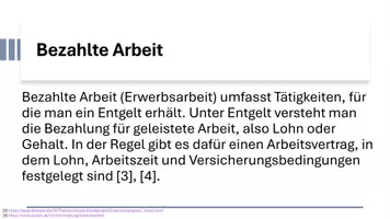 Vorschau - Präsentationen/Tafelbilder - Bezahlte und unbezahlte Arbeit - Seite 3