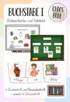 Vorschau - Präsentationen/Tafelbilder - Buchstabeneinführung I - Bildwortkarten und Tafelbilder - Deckblatt