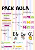 Vista previa - Decoración del aula - Pack vuelta al cole 25-26 - Portada