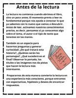 Vista previa - Hojas de trabajo - Cuadernillo comprensión lectora - página 3