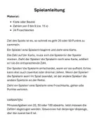 Vorschau - Spiele - Rechenspiel. Rechnen bis 100. Achtung, Frosch! - Seite 1