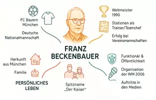 Vorschau - Arbeitsblätter - Arbeitsblätter "Franz Beckenbauer" + Lösung & MP3 + Mindmap - Seite 2