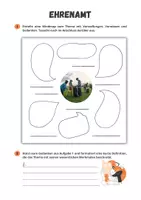 Vorschau - Arbeitsblätter - Mindmap - Ehrenamt (Arbeitsblatt zum Einstieg) - Seite 1