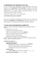 Vorschau - Arbeitsblätter - Sortieralgorithmen in Java - Seite 1
