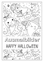 Vorschau - Stundenentwürfe - Materialpaket Halloween - Spielen, Rätseln, Karten Ausmalen - Seite 3