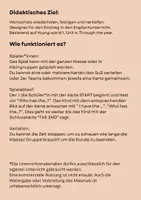 Vorschau - Spiele - Lesespiel Englisch - clothes (Young world 1-Unit 4) - Seite 1