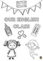 Vista previa - Manualidades / Dibujos para colorear - Door decoration - Our english class - página 1