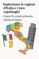 anteprima - Esercizi - Raccolta di materiali: Identificare il numero delle regioni (20) e i loro capoluoghi - Pagina di copertina