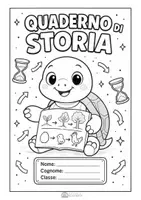 anteprima - Materiale per pittura e bricolage - Copertine per quaderni di storia per tutte le classi - Pagina 2