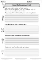 Vorschau - Arbeitsblätter - Gelbe & rote Karte - Umgang mit Unterrichtsstörungen - Seite 3