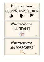 Vorschau - Bildkarten - Ethik: Philosophieren mit Kindern Gesprächsreflexion - Seite 3