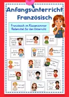 Vorschau - Poster - Anfangsunterricht Französisch - Redemittel für den Unterricht - Deckblatt