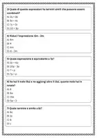 anteprima - Esercizi - Ridurre espressioni combinando coefficienti - Pagina 2