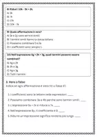 anteprima - Esercizi - Ridurre espressioni combinando coefficienti - Pagina 3