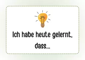 Vorschau - Poster - Reflexionkarten - Deckblatt