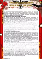 Vorschau - Arbeitsblätter - Nationalsozialismus - Ziele & Ideen der NSDAP - Klasse 9 - Deckblatt