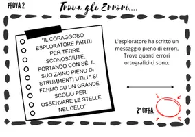 anteprima - Materiale di supporto/inclusione - ESCAPE ROOM "Il viaggio misterioso" - Pagina 3