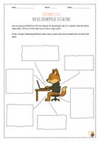 Vorschau - Arbeitsblätter - Ferdinand Fuchs und die ergonomische Sitzhaltung - Seite 1