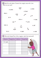 Vorschau - Arbeitsblätter - IRREGULAR VERBS Englisch - Arbeitsblätter & Übungen (15 Seiten) - Seite 2