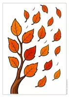 Vorschau - Arbeitsblätter - Bildkarten zum Lied: Der Herbst ist da (Musik, Grundschule) - Seite 3