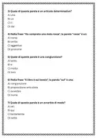 anteprima - Esercizi - Raccolta di materiali di italiano: Analisi grammaticale - Pagina 2