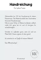 Vorschau - Poster - Zahlenposter - Zehnerzahlen bis 100 (grün & beige) - Seite 1