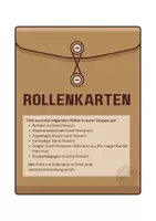 Vorschau - Aufgabenkarten - Rollenspiel- Gerichtsverhandlung zu Juliane Pickels "Rattensommer" - Seite 1