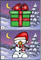 Vorschau - Arbeitsblätter - Lesespaziergang Klasse 1 + 2 – Weihnachten (Lesetraining) - Seite 2