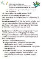 Vorschau - Mal- und Bastelvorlagen - Mathe 1.Klasse Zahlenraum 10, Mengen erfassen im Herbst (Drehscheibe) - Seite 1