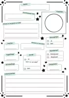 Vorschau - Arbeitsblätter - Planeten Steckbrief - Deckblatt