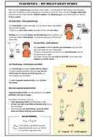 Vorschau - Arbeitsblätter - PHYSIK - Flaschenzug – Mit Rollen Kraft sparen (Kräfte und Maschinen / Mechanik) - Seite 1