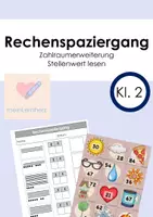 Vorschau - Arbeitsblätter - Rechenspaziergang Zahlraumerweiterung ZR 100 - Deckblatt