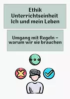 Vorschau - Arbeitsblätter - Umgang mit Regeln – warum wir sie brauchen - Deckblatt