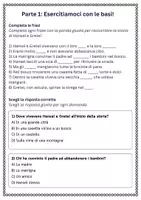anteprima - Schede informative - Riassumere con parole proprie la sequenza degli eventi della fiaba - Pagina 1