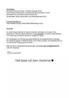 Vorschau - Arbeitsblätter - Distanzlernen Sachunterricht Klasse 2/3 - Seite 1