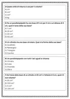 anteprima - Esercizi - Applicare la formula V = base × altezza per il parallelepipedo - Pagina 2