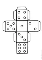 Vorschau - Arbeitsblätter - Weihnachtswichtel Würfeln und Malen - Würfelspiel Kunst - Seite 3