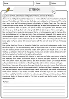 Vorschau - Arbeitsblätter - Zitieren Medien Lesetext mit Richtig Falsch Multiple Choice und Offenen Fragen - Seite 1