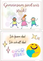 Vorschau - Mal- und Bastelvorlagen - Materialpaket Schuljahresanfang - Seite 1