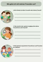 Vorschau - Arbeitsblätter - Philosophieren über Freundschaft - Seite 3