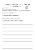 anteprima - Esercizi - L’INVESTIGATORE DELLE PAROLE - 8 SCHEDE DI ORTOGRAFIA - Pagina 2