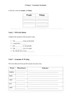 Vorschau - Arbeitsblätter - School – Vocabulary Practice Worksheet 🏫 | Englisch Wortschatzübungen Schule mit Lösungen - Seite 3