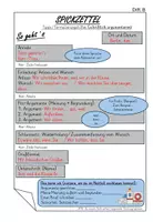 Vorschau - Arbeitsblätter - Argumentation - Spickzettel, Formulierungshilfen, Lernplakate - Seite 2