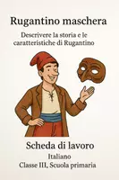 anteprima - Schede informative - Descrivere la storia e le caratteristiche di Rugantino - Pagina di copertina