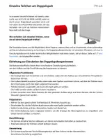 Vorschau - Arbeitsblätter - Teilchen am Doppelspalt – Arbeitsblatt mit Simulation - Seite 1