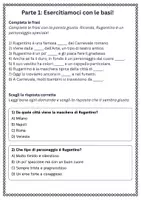 anteprima - Schede informative - Esaminare la fortuna scenica di Rugantino nelle rappresentazioni moderne - Pagina 1