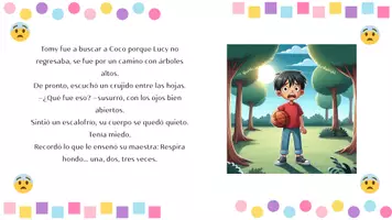 Vista previa - Fichas informativas / Documentos de lectura - Las Emociones de Tomy - página 3
